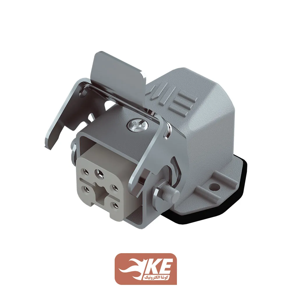 کانکتور صنعتی 4 پین 10 آمپر مادگی METE مدل 403012S