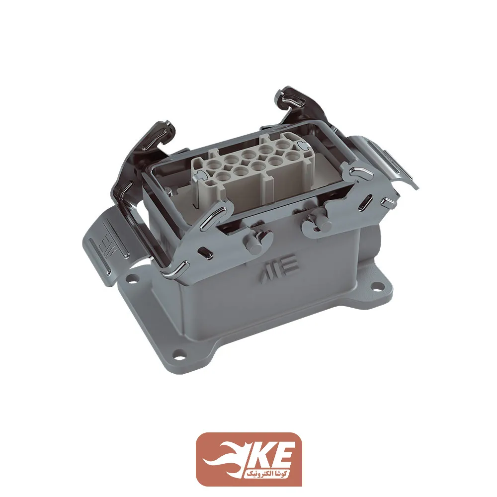 کانکتور صنعتی 10 پین 16 آمپر مادگی METE مدل 403026S