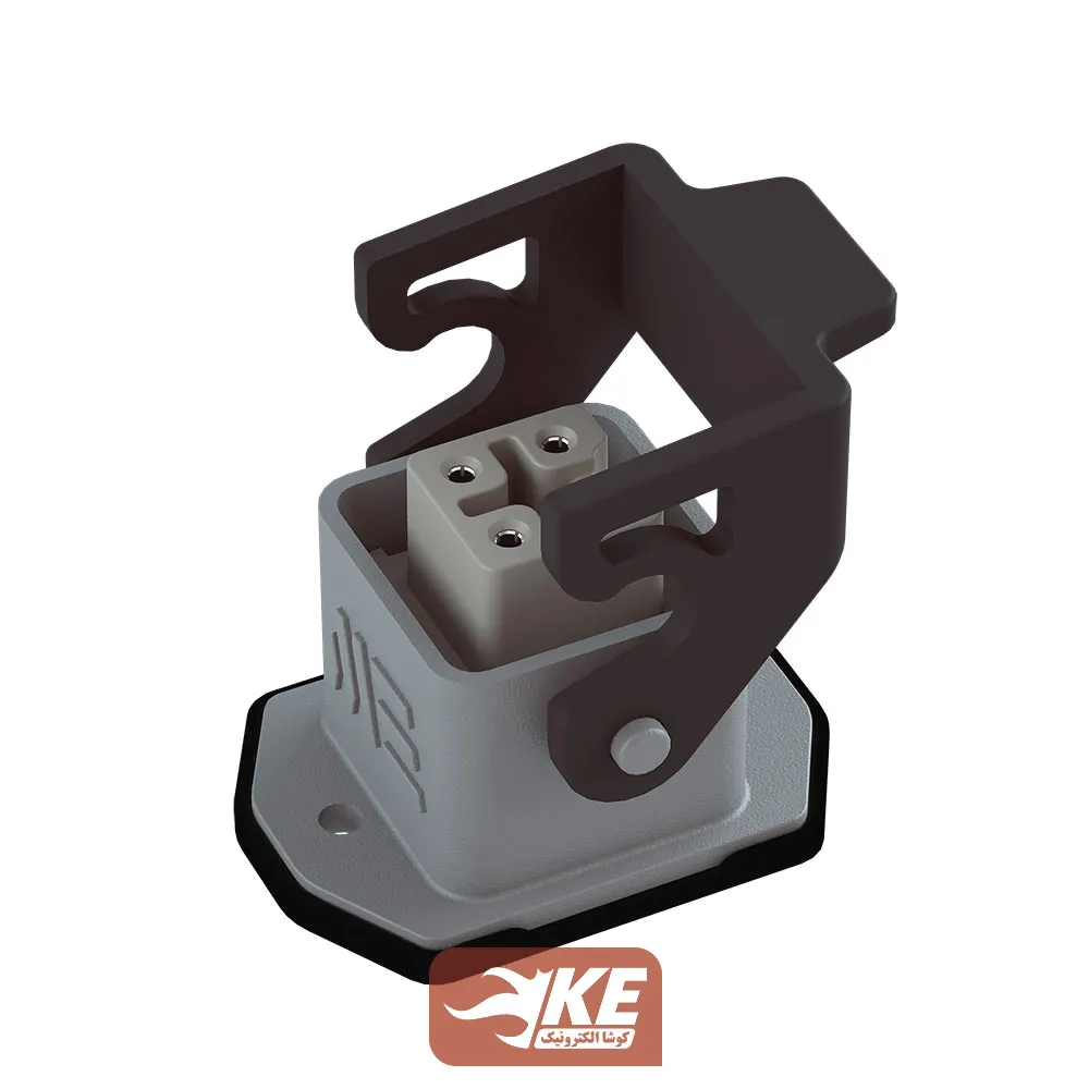 کانکتور صنعتی 4 پین 10 آمپر مادگی METE مدل 403070