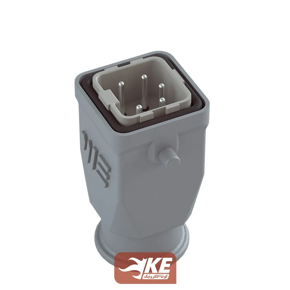 کانکتور صنعتی 4 پین 10 آمپر نری METE مدل 403080