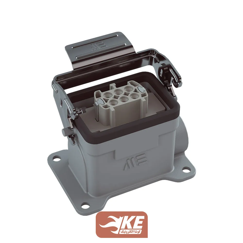 کانکتور صنعتی 6 پین 16 آمپر مادگی METE مدل 403096S