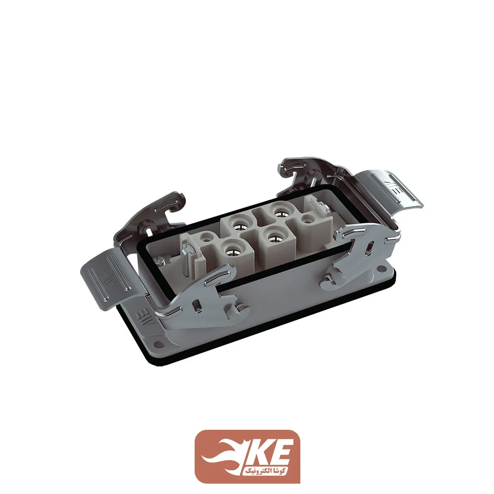 کانکتور صنعتی 4 پین 80 آمپر مادگی METE مدل 403400S