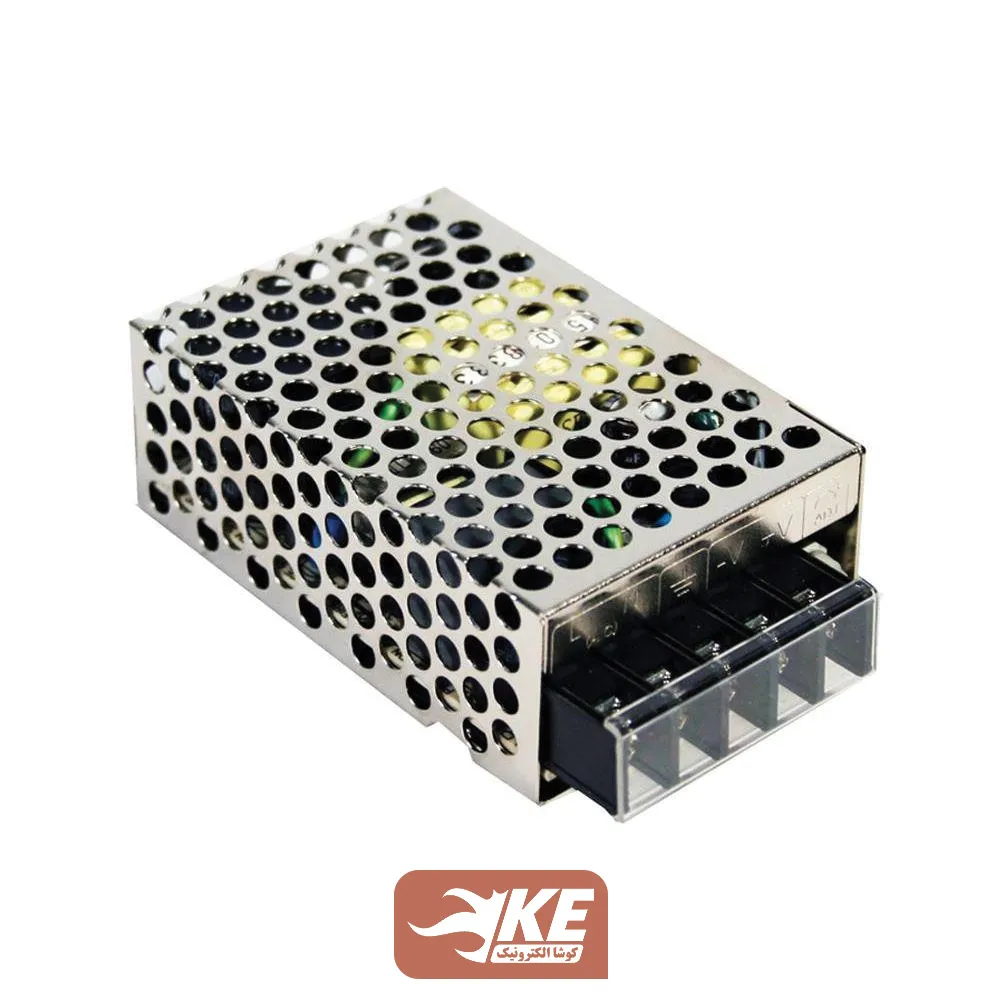 منبع تغذیه کف خواب 12 ولت 2.1 آمپر MeanWell مدل RS-25-12