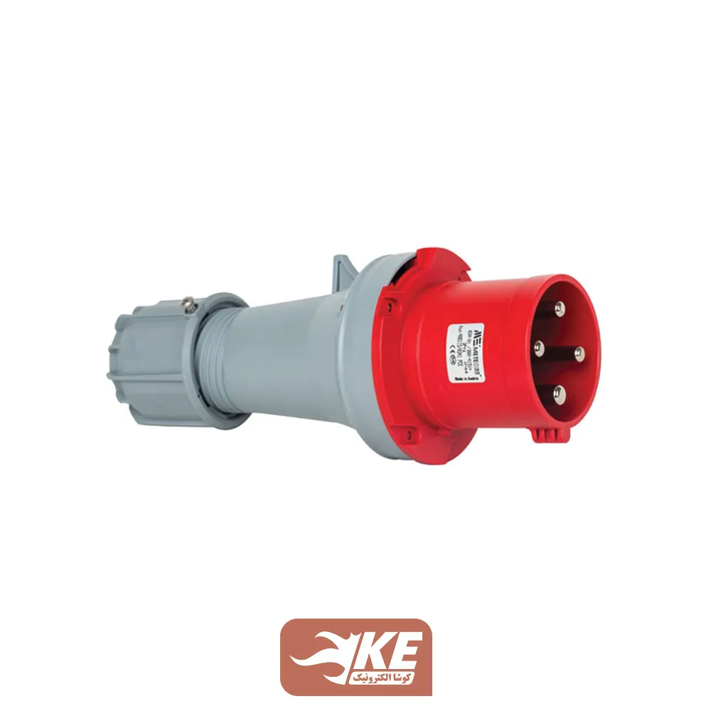 سوکت صنعتی 4 شاخه 63 آمپر نری METE مدل 406115