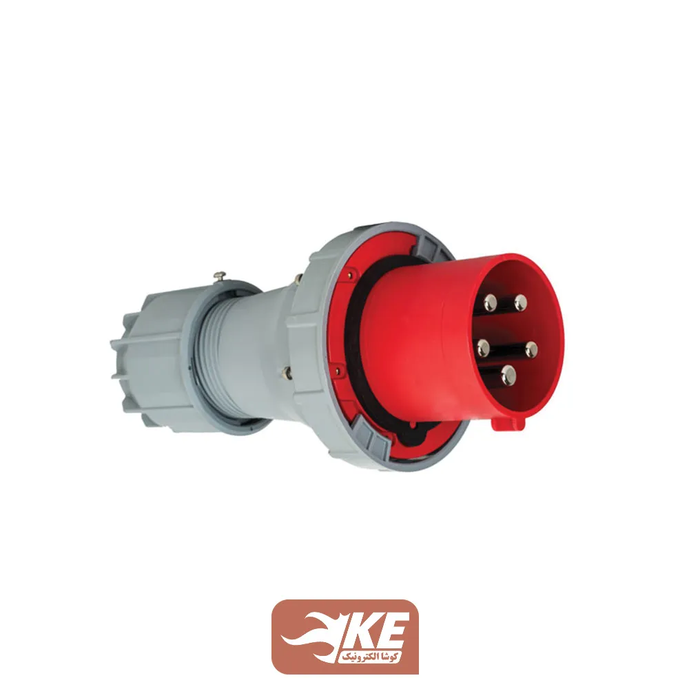 سوکت صنعتی 5 شاخه 125 آمپر نری METE مدل 406120