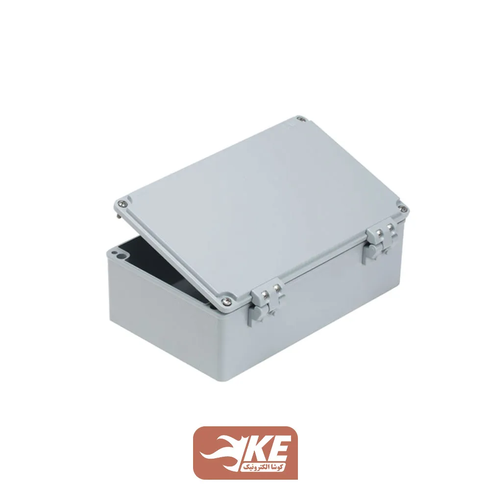 جعبه تقسیم آلومینیومی لولادار 16*26 عمق 9 برند METE مدل 402517H
