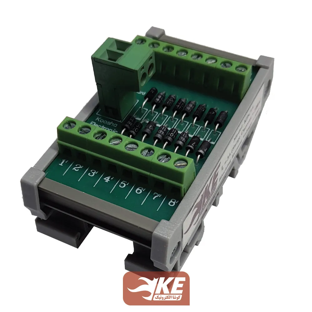 کارت دیود 16 تایی 1 آمپر آند مشترک کوشا الکترونیک KDC1A