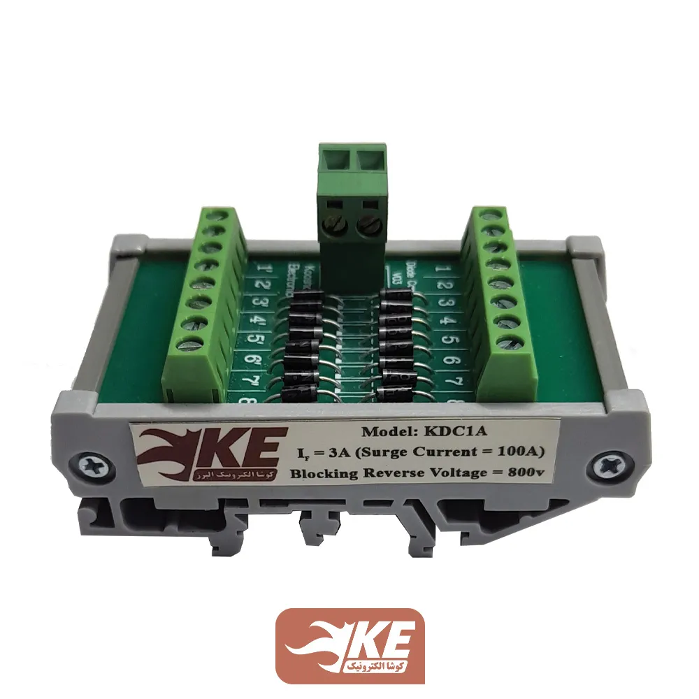 کارت دیود 16 تایی 1 آمپر کاتد مشترک کوشا الکترونیک KDC1C