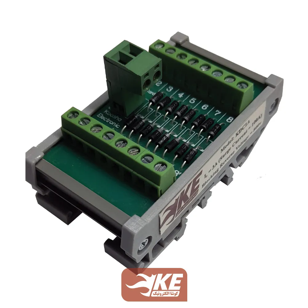 کارت دیود 16 تایی 1 آمپر کاتد مشترک کوشا الکترونیک KDC1C