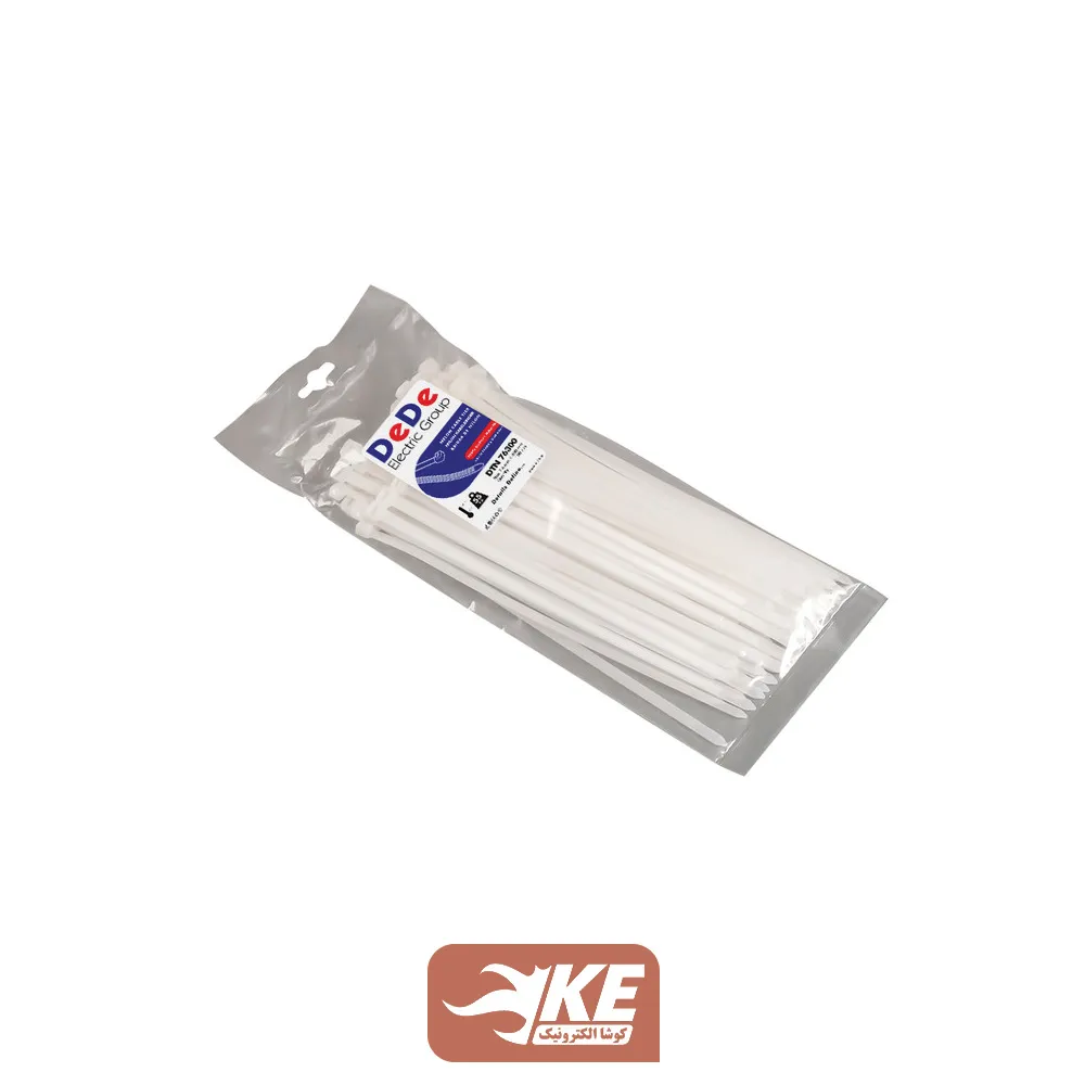 بست کمربندی 30 سانتی عرض 7.6 میلی‌ DeDe بسته 100 عددی DTN76300