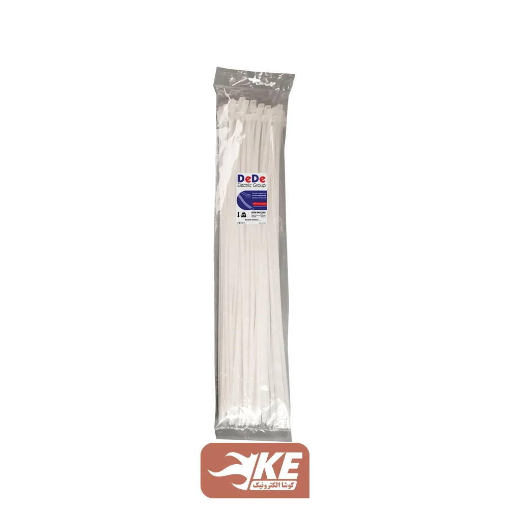 بست کمربندی 122 سانتی عرض 9 میلی‌ DeDe بسته 100 عددی DTN901220