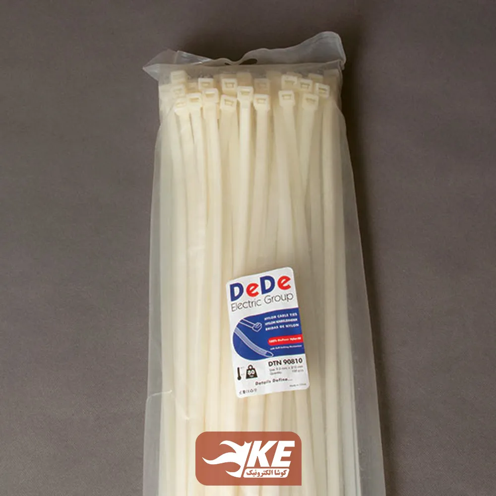 بست کمربندی 81 سانتی عرض 9 میلی DeDe بسته 100 عددی DTN90810