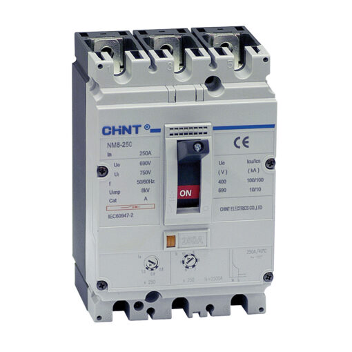 کلید اتوماتیک قابل تنظیم چینت NM8N-250S/3P