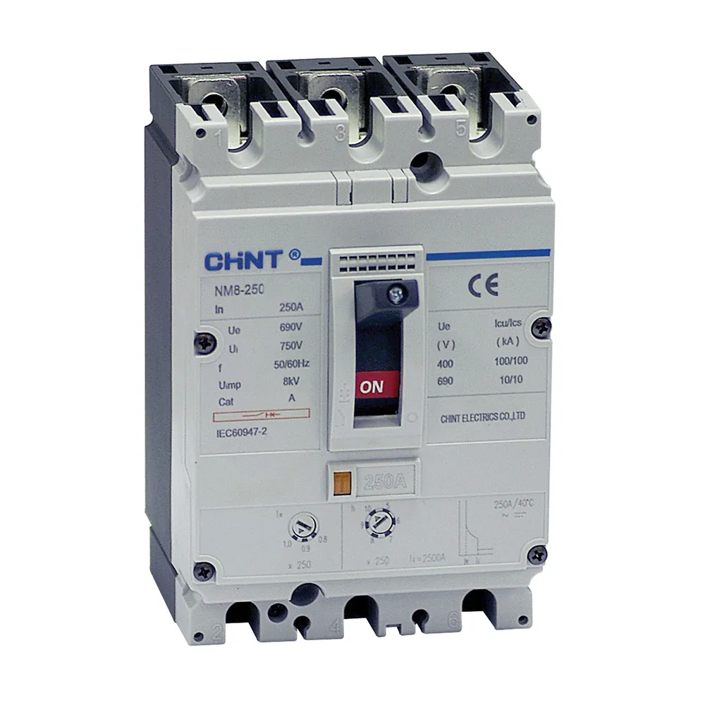 کلید اتوماتیک قابل تنظیم چینت NM8N-250S/3P