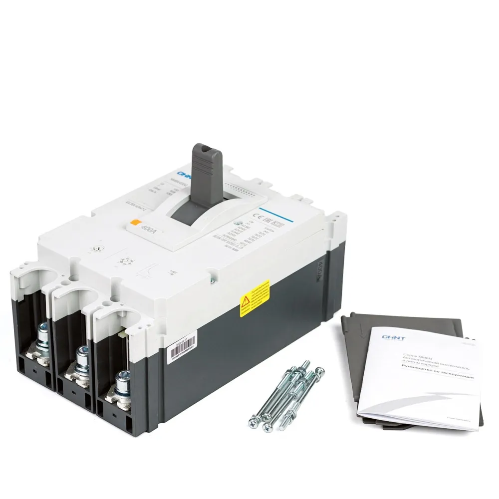 کلید اتوماتیک 400 آمپر قابل تنظیم چینت NM8N-400H/3P-TM-400A