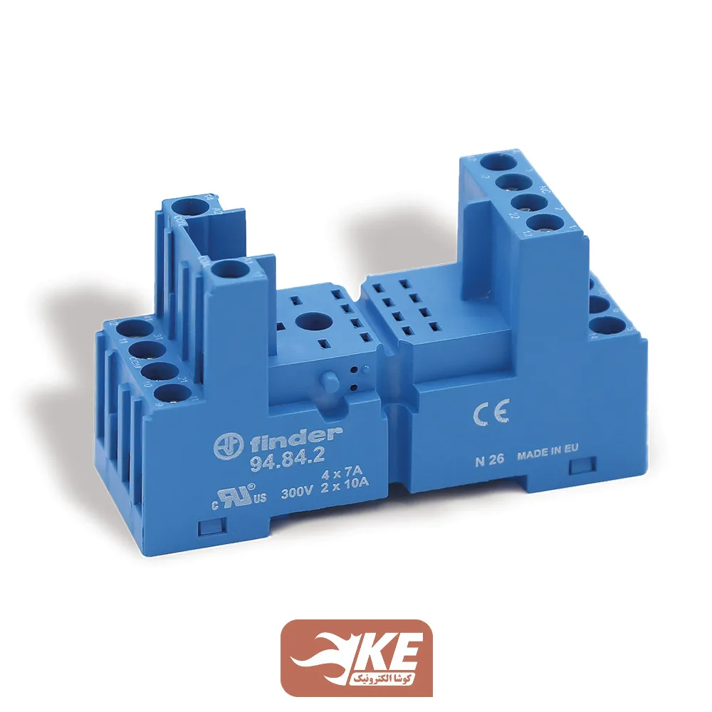 سوکت رله چهار کنتاکت مخصوص رلههای سری 5534 فیندر مدل SPA94.84.2