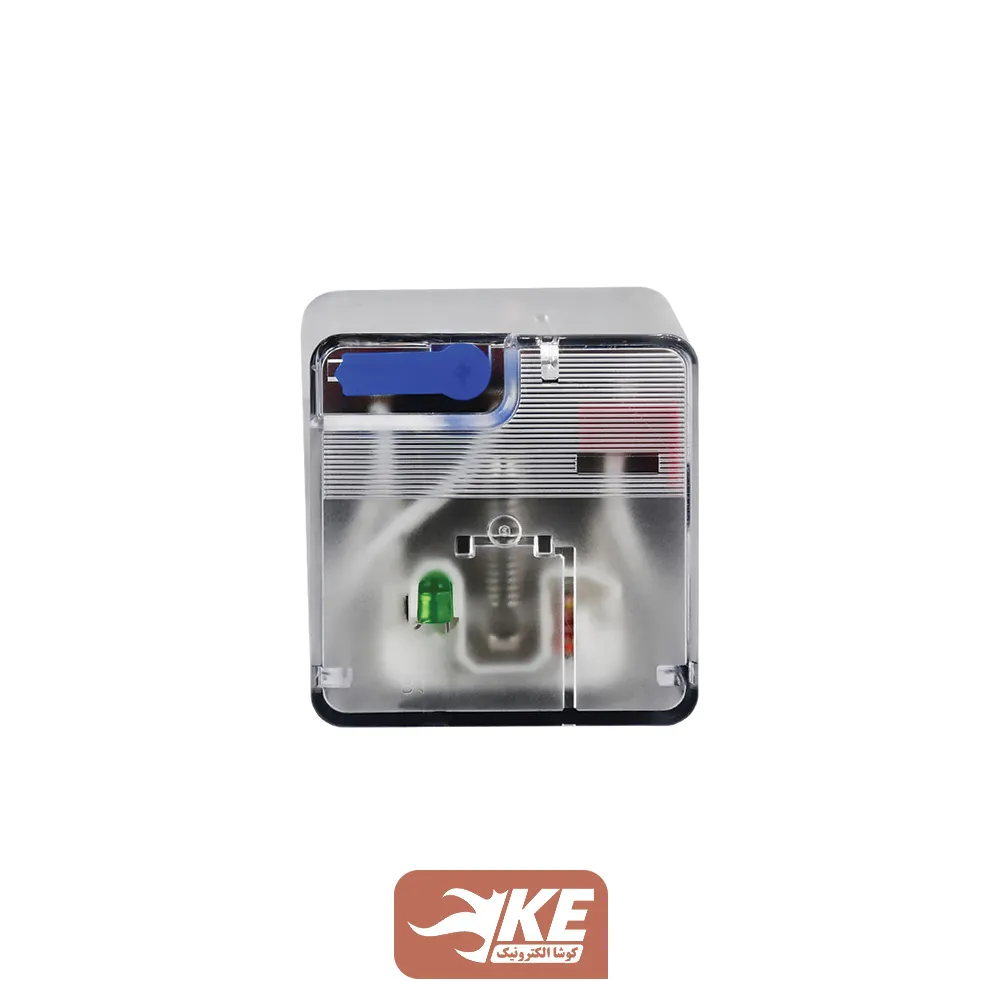 رله 12VDC دو کنتاکت 10 آمپر هونگفا HF10FH/012D-2ZDT