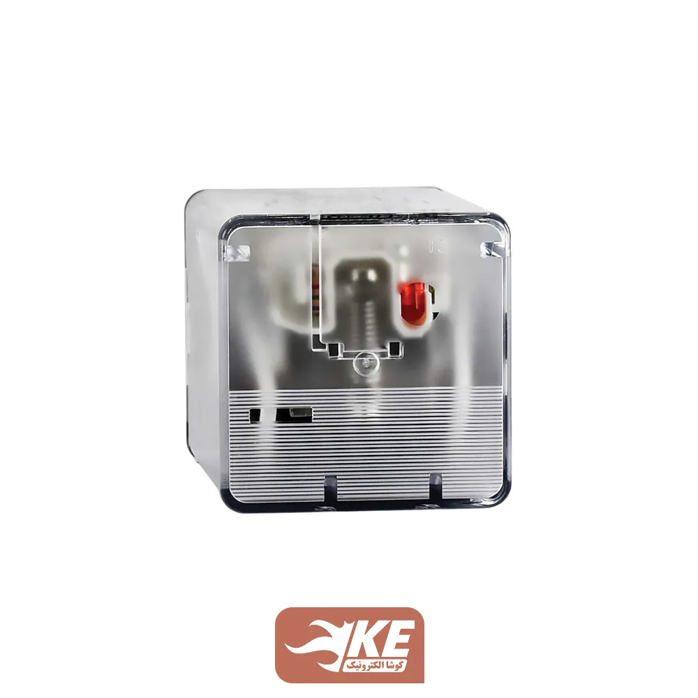 رله 24VAC دو کنتاکت 10 آمپر هونگفا HF10FF/024A-2ZDT