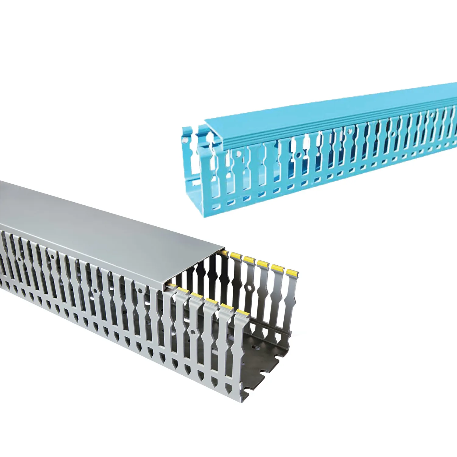 داکت شیاردار طوسی و آبی رعد