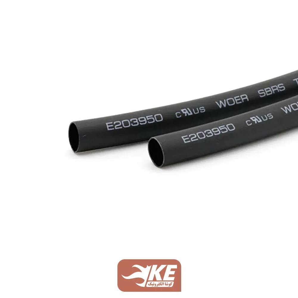 وارنیش حرارتی قطر 0.5 میلیمتر Woer مدل SGP000.5 - مشکی