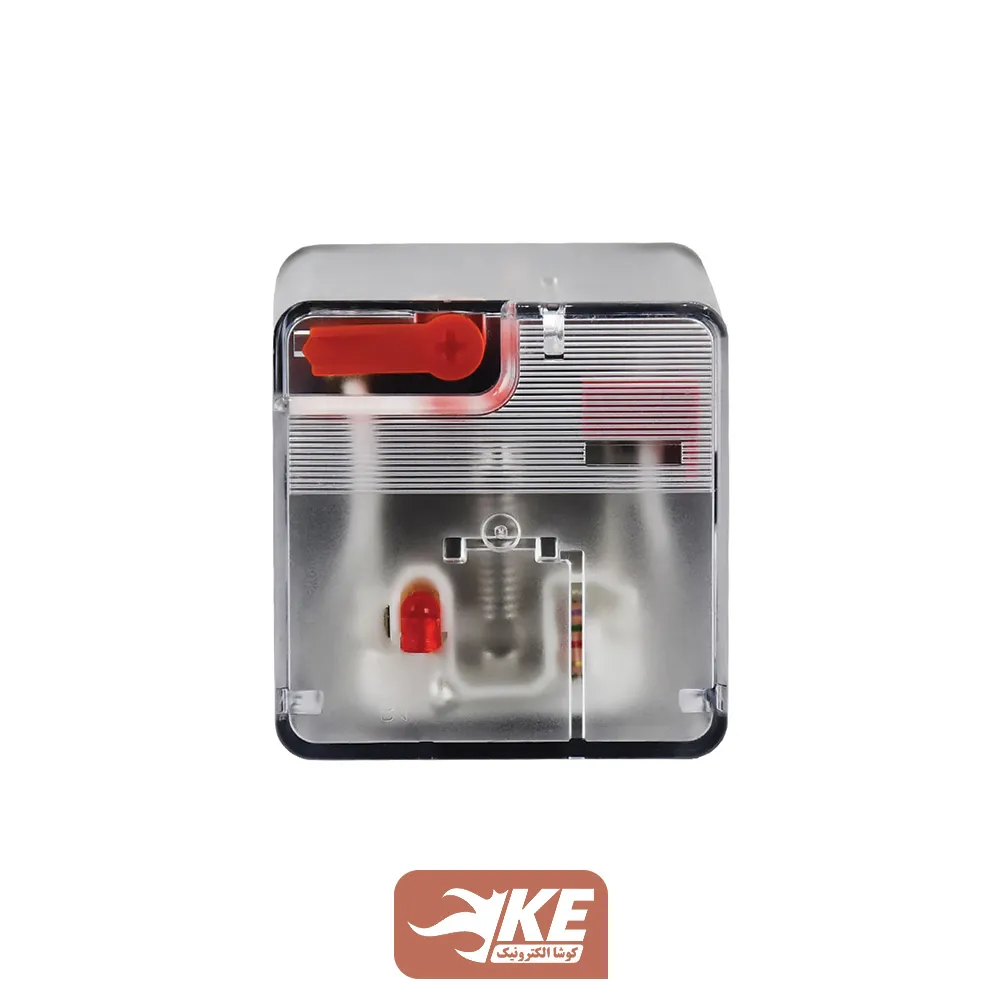 رله 48VAC سه کنتاکت 10 آمپر هونگفا HF10FH/048A-3ZDT