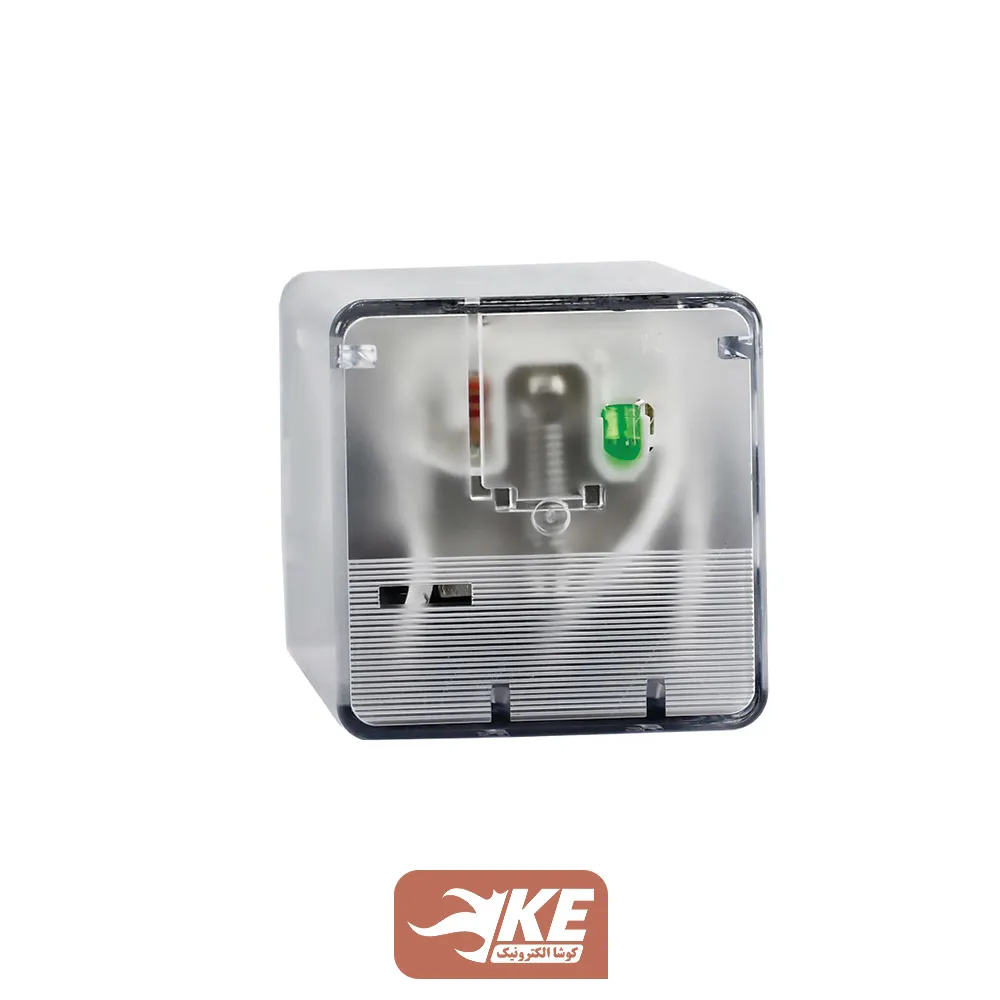 رله 24VDC سه کنتاکت 10 آمپر هونگفا HF10FF/024D-3ZDT