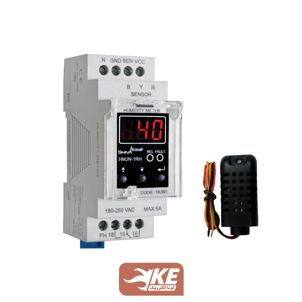 رطوبت سنج 18JN1 شیوا امواج مدل HMJN-1RH