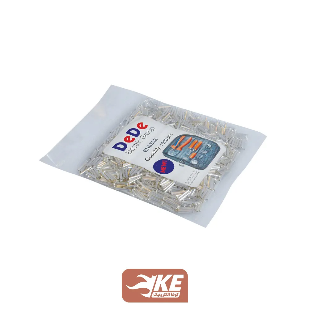 وایرشو تکی بدون روکش سایز 0.5 برند DeDe مدل EN0508 بسته 1000 عددی