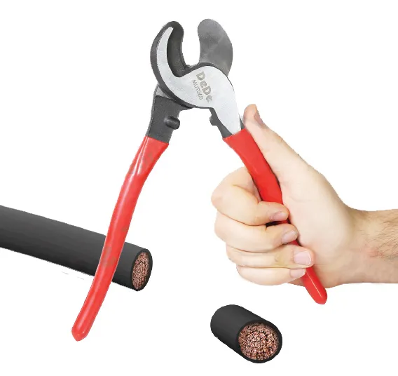 عملکرد قیچی سیم و کابل مخصوص برش تا مقطع 60 میلیمترمربع DeDe مدل MUT060