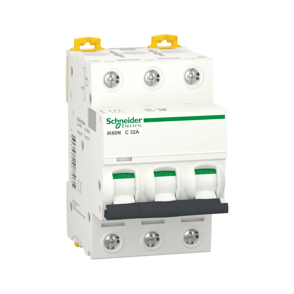 کلید مینیاتوری AC سه پل 6KA اشنایدر سری Acti9 iK60N