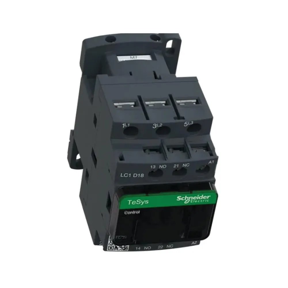 کنتاکتور 18 آمپر بوبین 220 ولت اشنایدر مدل LC1D18M7