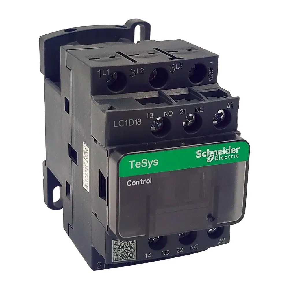کنتاکتور 18 آمپر بوبین 220 ولت اشنایدر مدل LC1D18M7