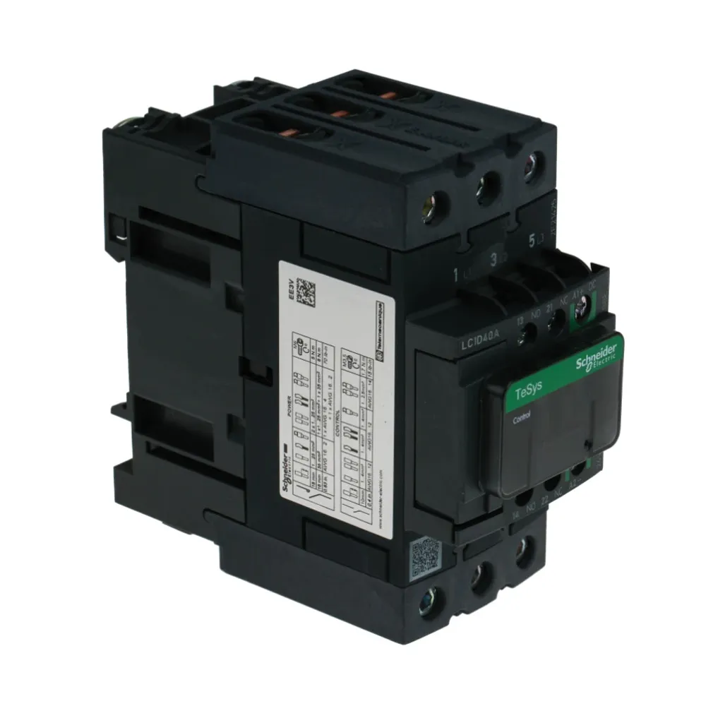 کنتاکتور 40 آمپر بوبین 220 ولت اشنایدر مدل LC1D40AM7
