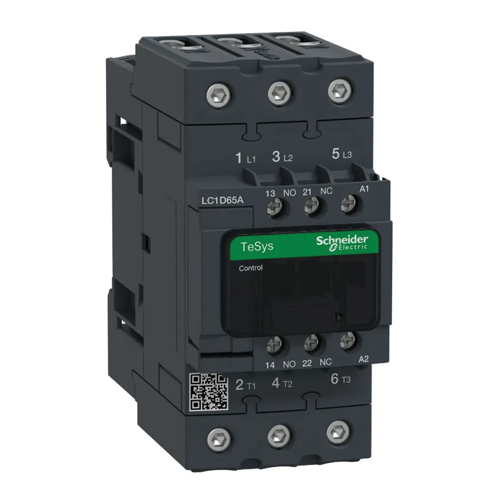 کنتاکتور 65 آمپر بوبین 220 ولت اشنایدر مدل LC1D65AM7