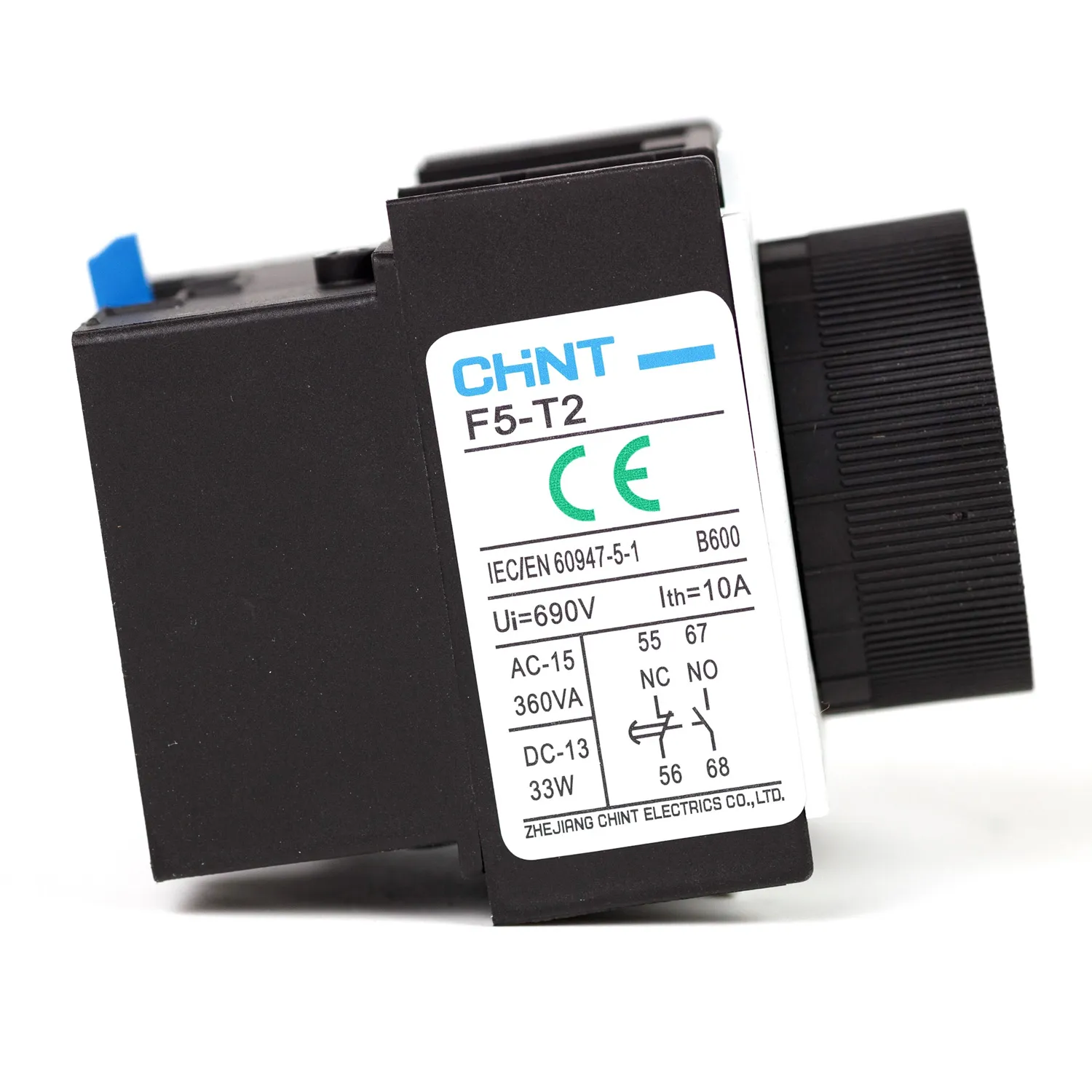 تایمر تاخیر در وصل بادی مخصوص کنتاکتور چینت مدل F5-T2