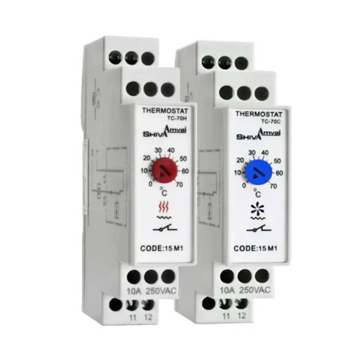 ترموستات تابلویی 15M1 شیوا امواج مدل TC-70