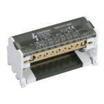 ترمینال توزیع دو هادی 100 آمپر 11 پیچ tbloc مدل TDB2x11-100A