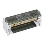 ترمینال توزیع دو هادی 125 آمپر 15 پیچ tbloc مدل TDB2x15-125A